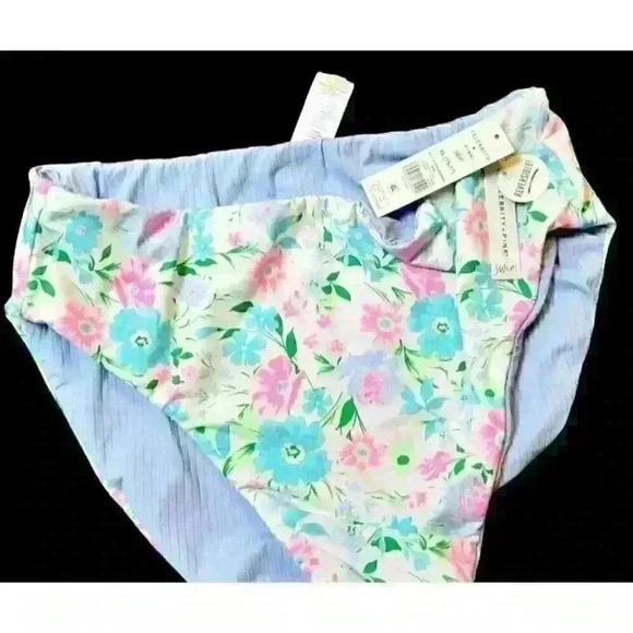 REVERSIBLE High Leg NWT CELEBRITY PINK Womans LINED Swim Bathing suit XL - Picture 6 of 7